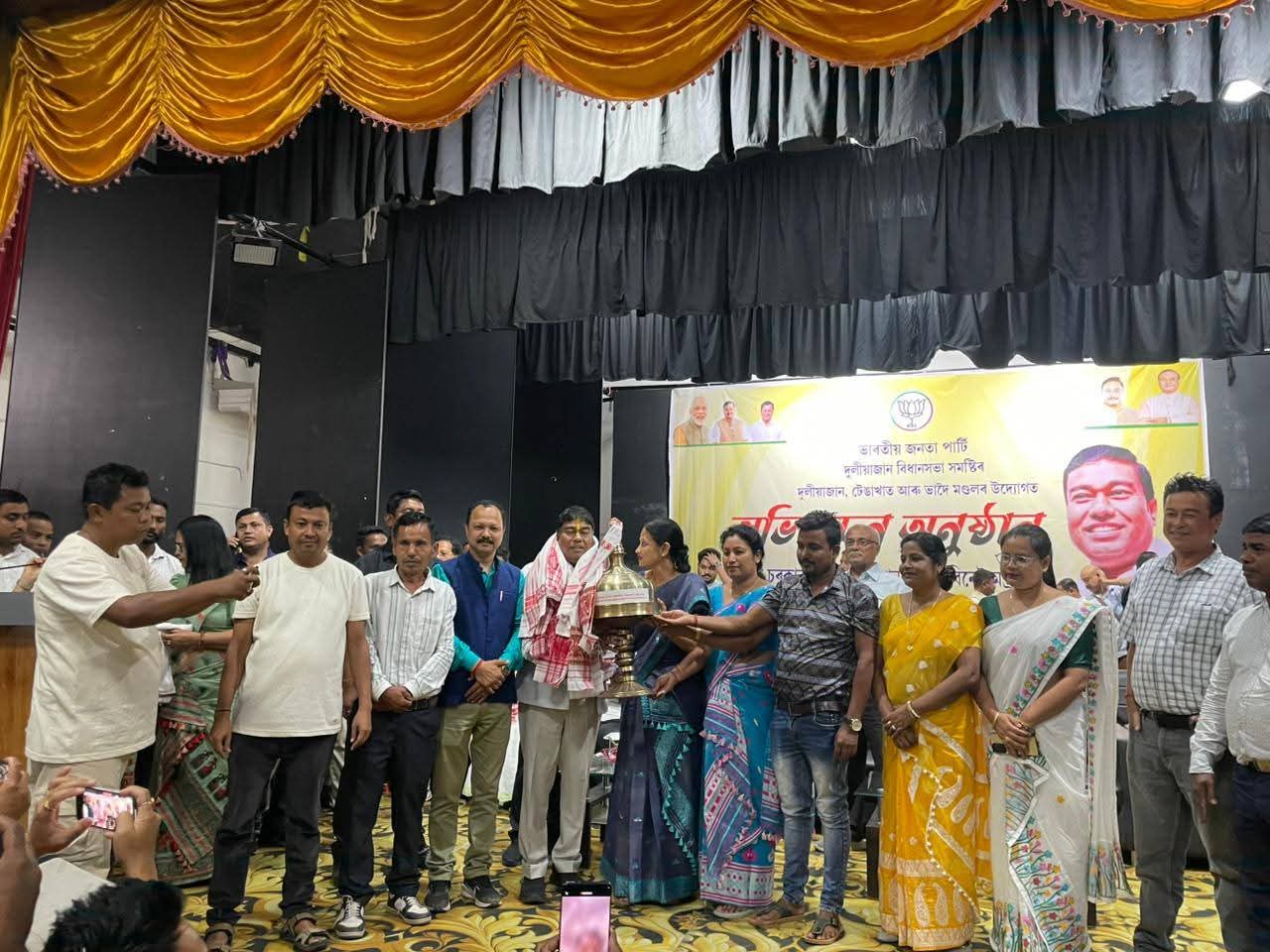 Rameshwar Teli assured that he would fulfill the promises made to the people
