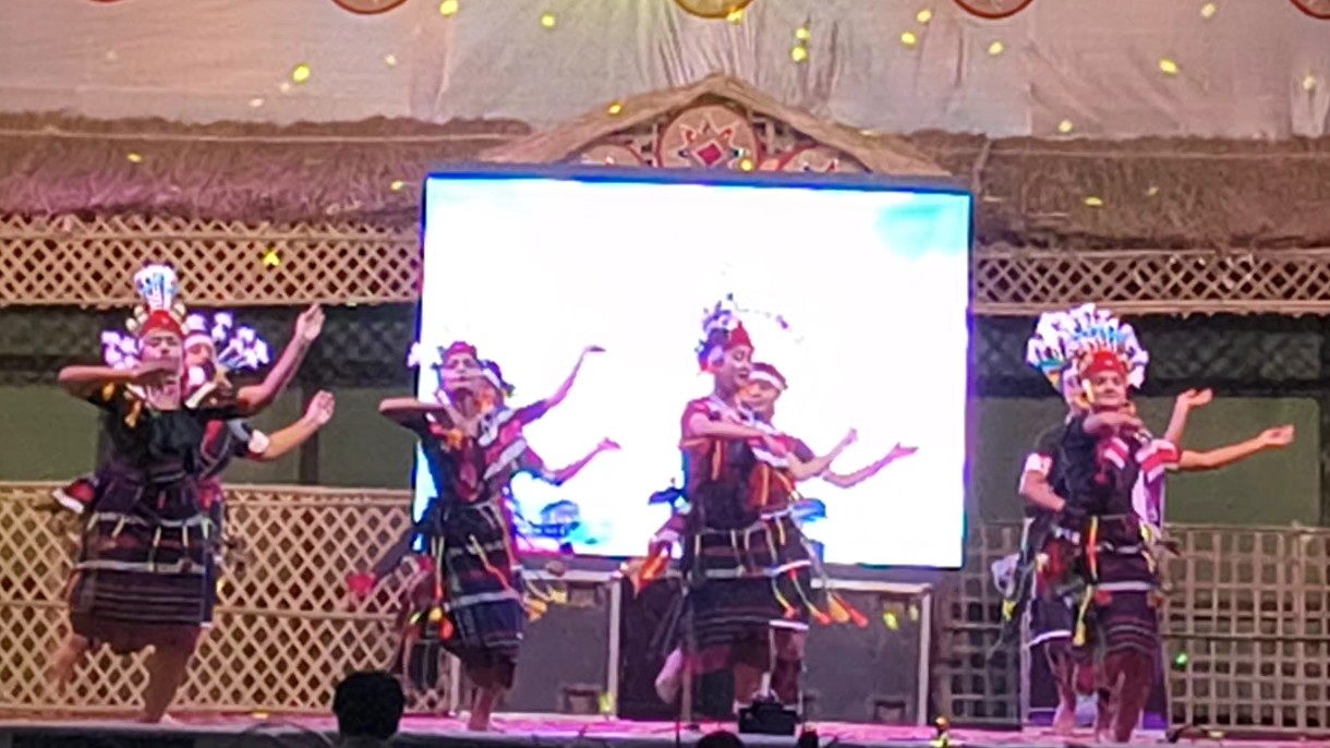 Conclusion of silver jubilee year of Kaliabar Friendship Club's Rongali Bihu