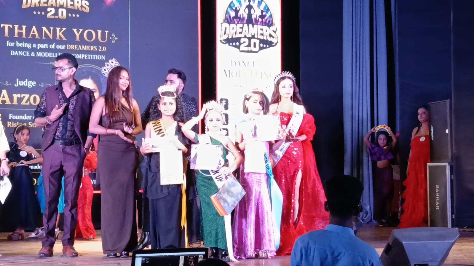 Jaina Shivam of Tezpur wins runner up title in national modeling competition
