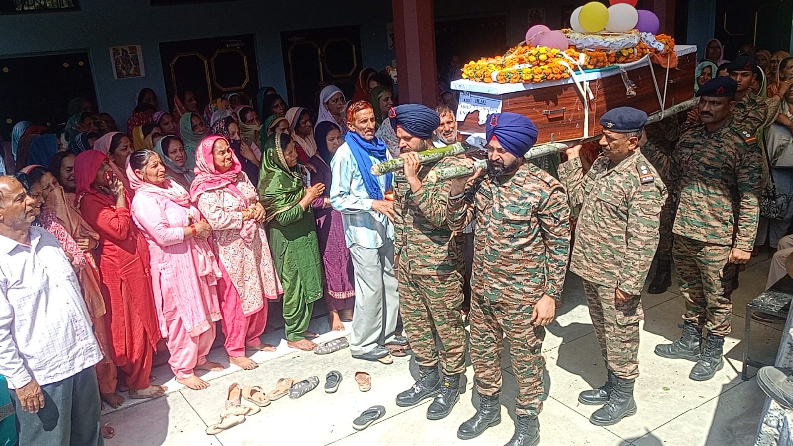 Soldier Abhishek Kumar Crimination