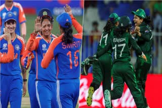 இந்தியா, பாகிஸ்தான் மகளிர் அணி