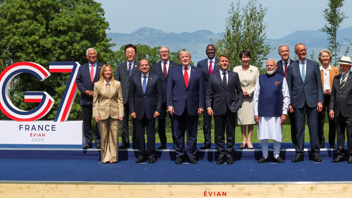 Prime Minister Narendra Modi held bilateral talks with world leaders on the sidelines of the G7 Summit in Evian-les-Bains in eastern France.