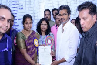 முதலமைச்சர் விஜய் வேட்பு மனுத்தாக்கல் செய்தபோது - கோப்புப்படம்