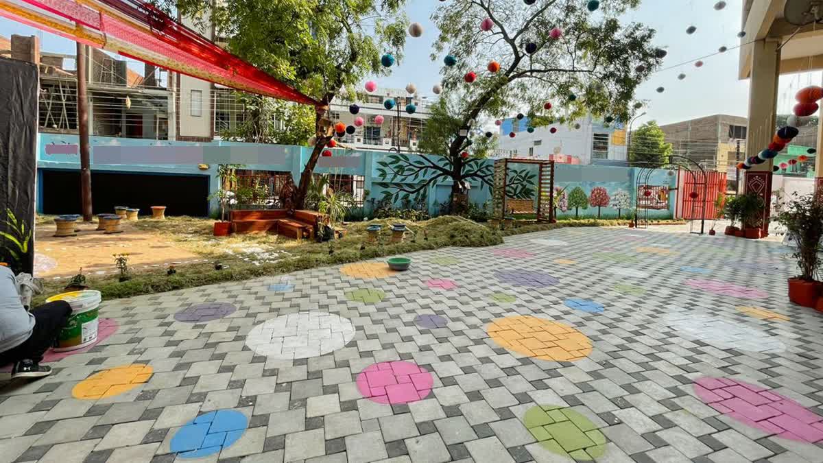 A view of a school in Indore, Madhya Pradesh