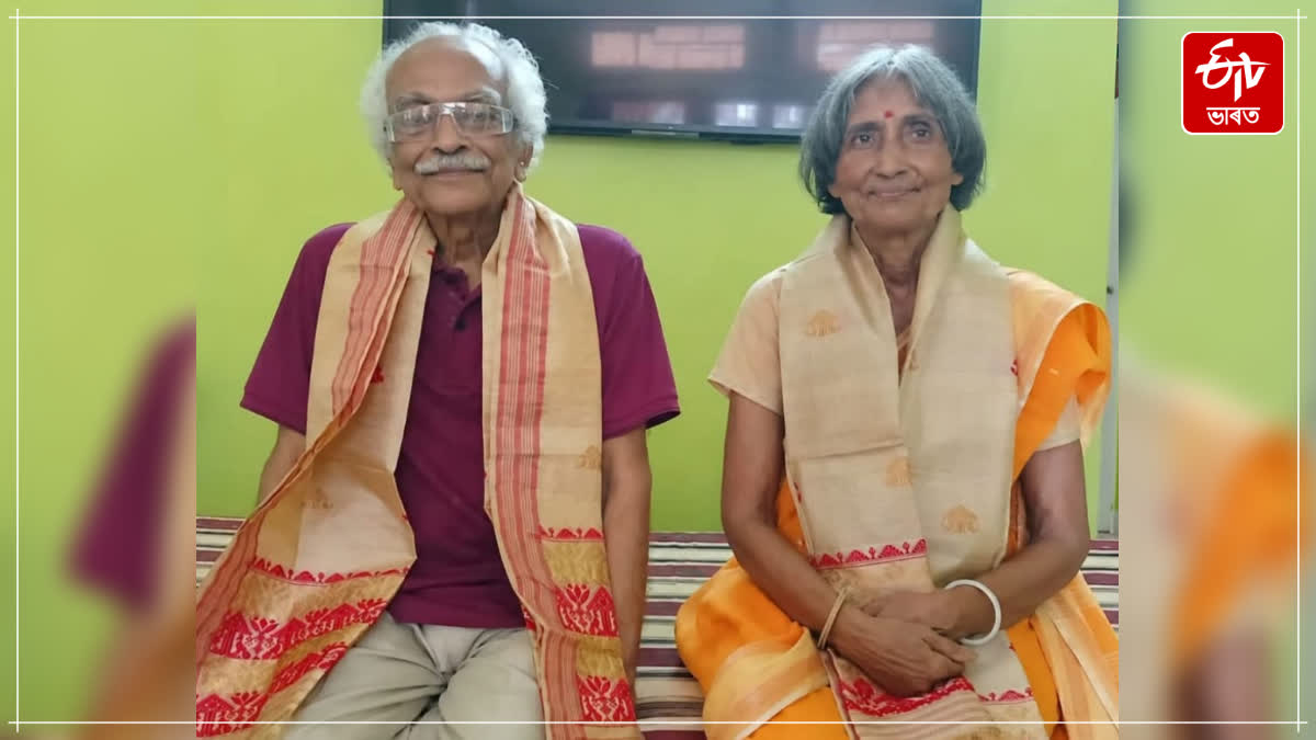A retired professor couple from Cotton College donated one crore rupees to a university