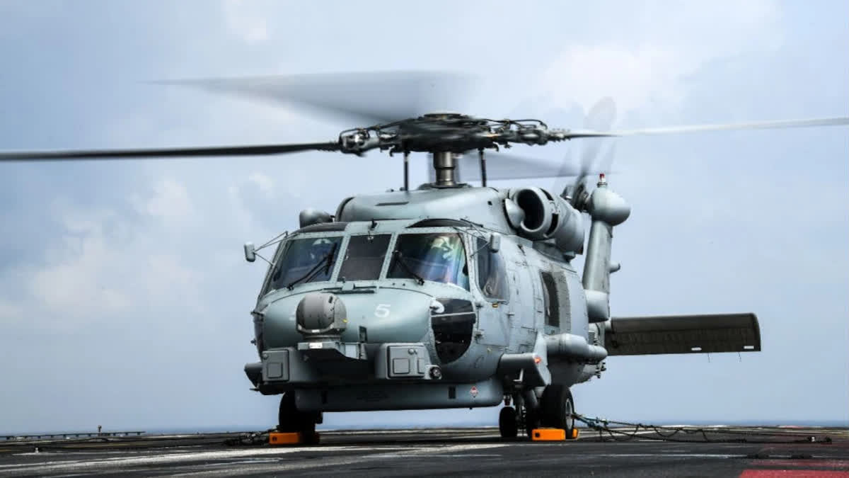US Delivers Another MH-60R Seahawk Helicopter To Indian Navy, Says Two More Arriving Soon