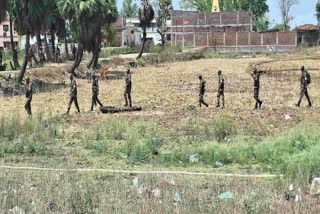Anti Naxal operation in Palamu