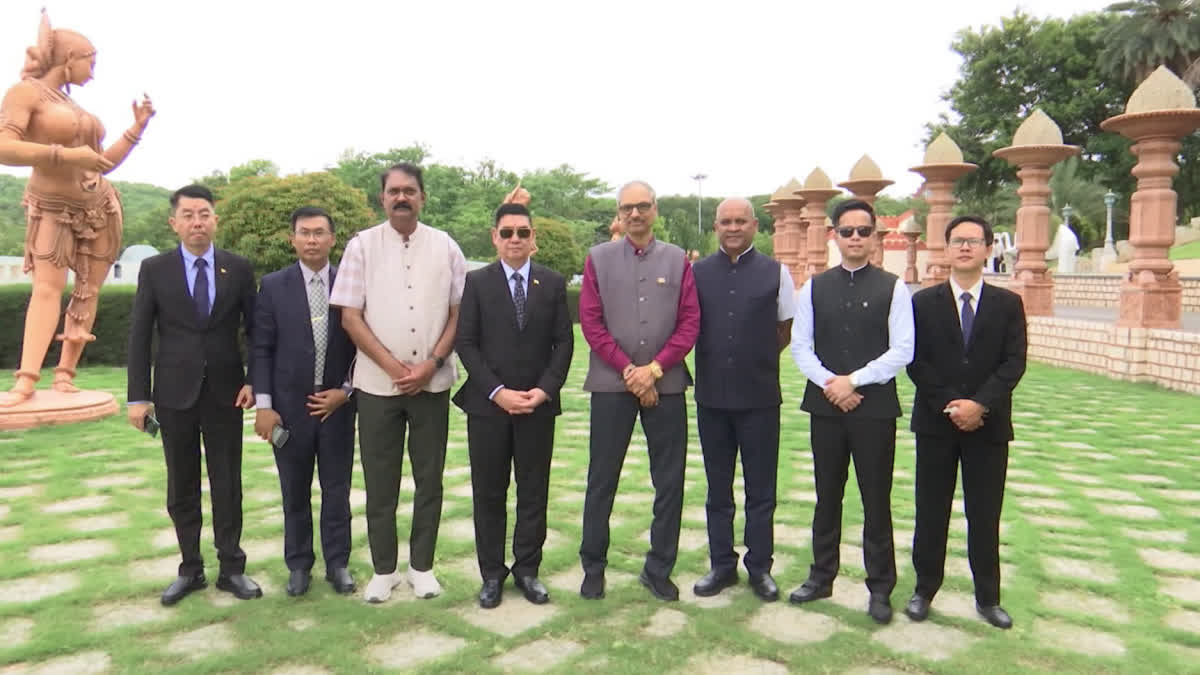 Myanmar Minister of Information Tiun Lin Visits Ramoji Film City