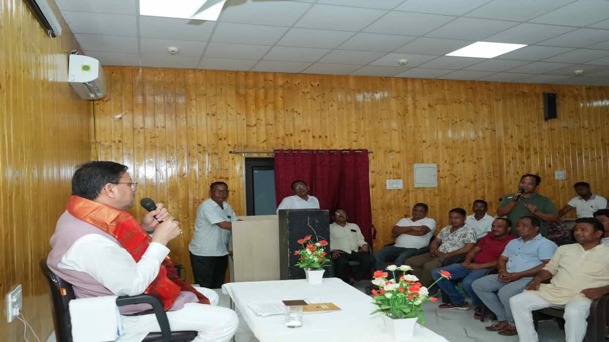 CM Pushkar Singh Dhami