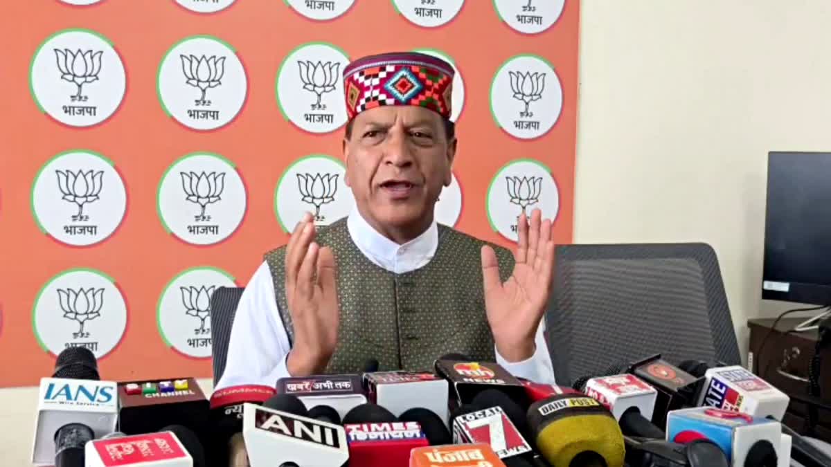 भाजपा प्रदेश अध्यक्ष डॉ. राजीव बिंदल
