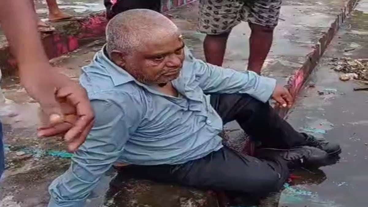 MAN DROWNED WITH BIKE