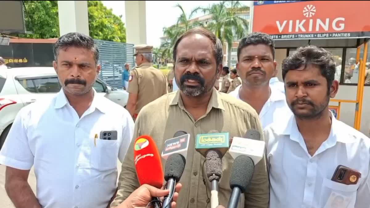 பசுமைத் தாயகம் அமைப்பின் மாநில துணைச் செயலாளர் வெங்கடாசலம்