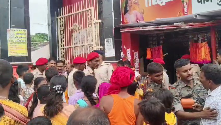 stampede at Ashokdham Temple in Lakhisarai