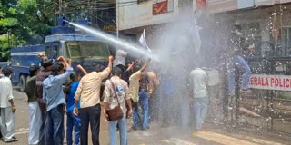 SFI Protest in Kasaragod  SFI  NTA  NET EXAM PROTEST
