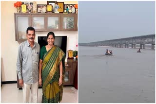 FAMILY JUMPS INTO GODAVARI RIVER