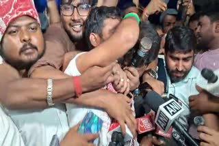 Protesting students expressed happiness over Jharkhand government decision in Ranchi