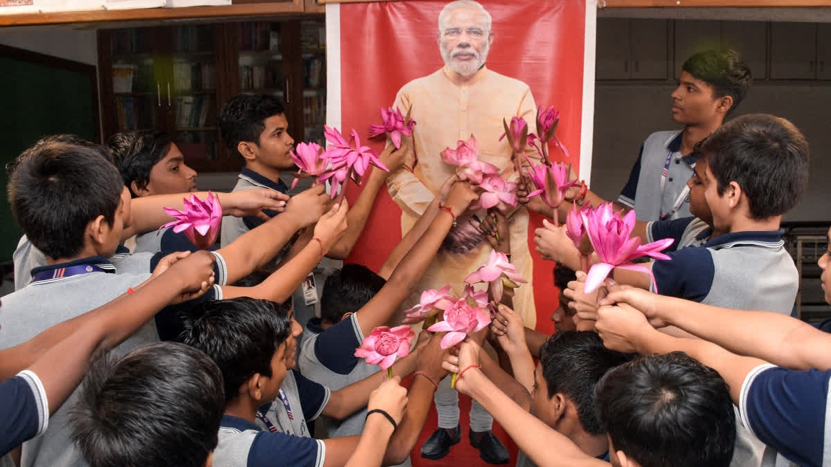 PM Modi Turns 76: Birthday Celebrations Across India In Pictures