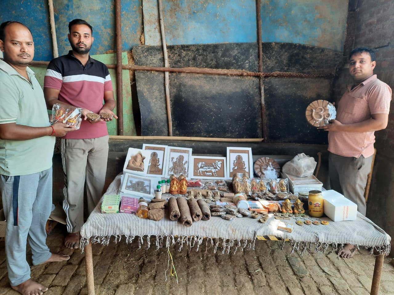 गोबर के प्रोडक्ट