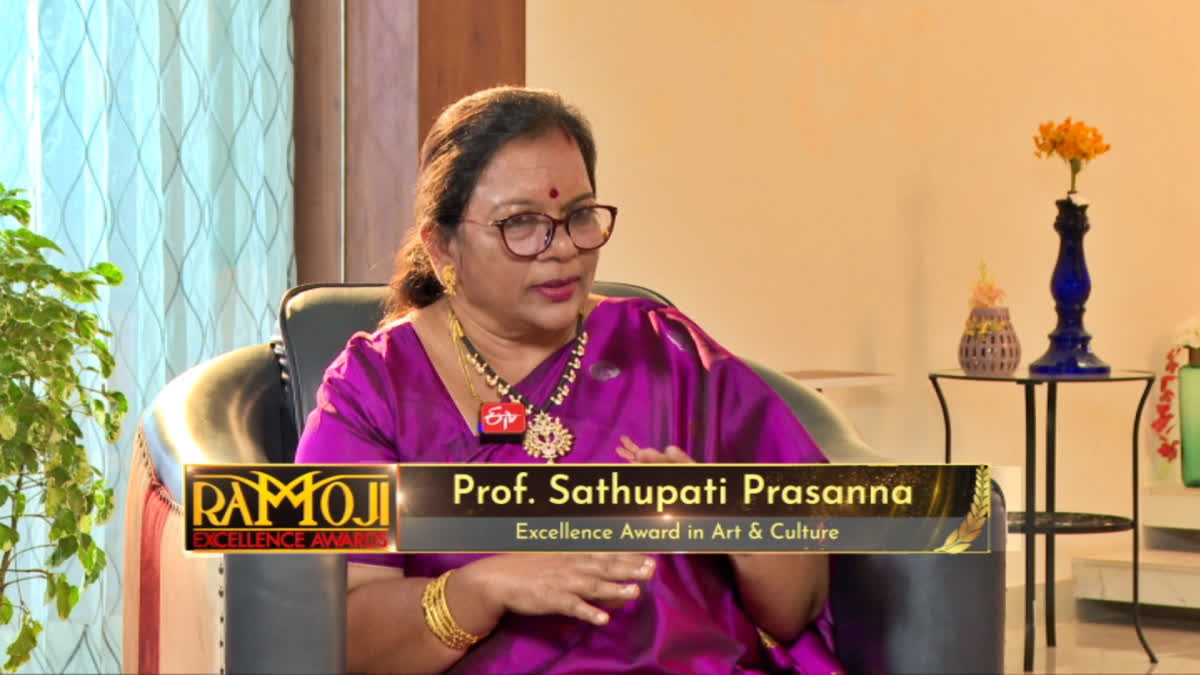 Ramoji Excellence Awards 2025 Winner Sathupati Prasanna Sree speaks on tribal identity and languages