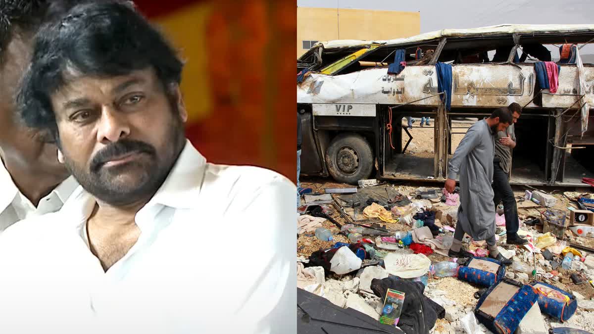 Chiranjeevi Saudi Arabia bus accident