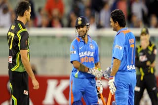 Gautam Gambhir and Mahendra Singh Dhoni
