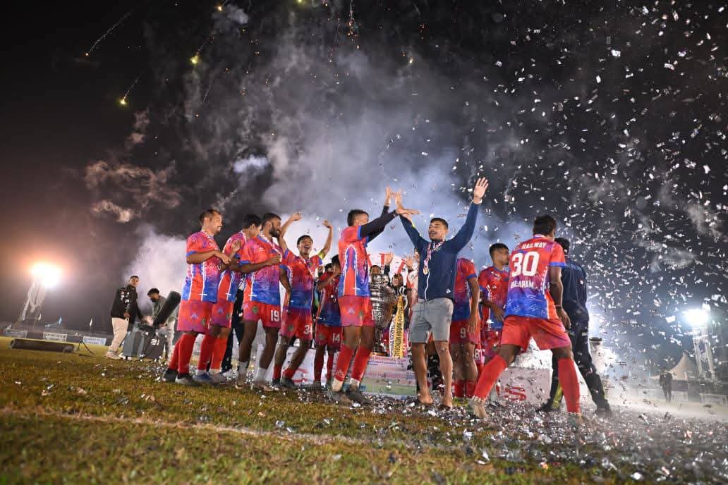 Tashen Borah Memorial Football Tournament winner