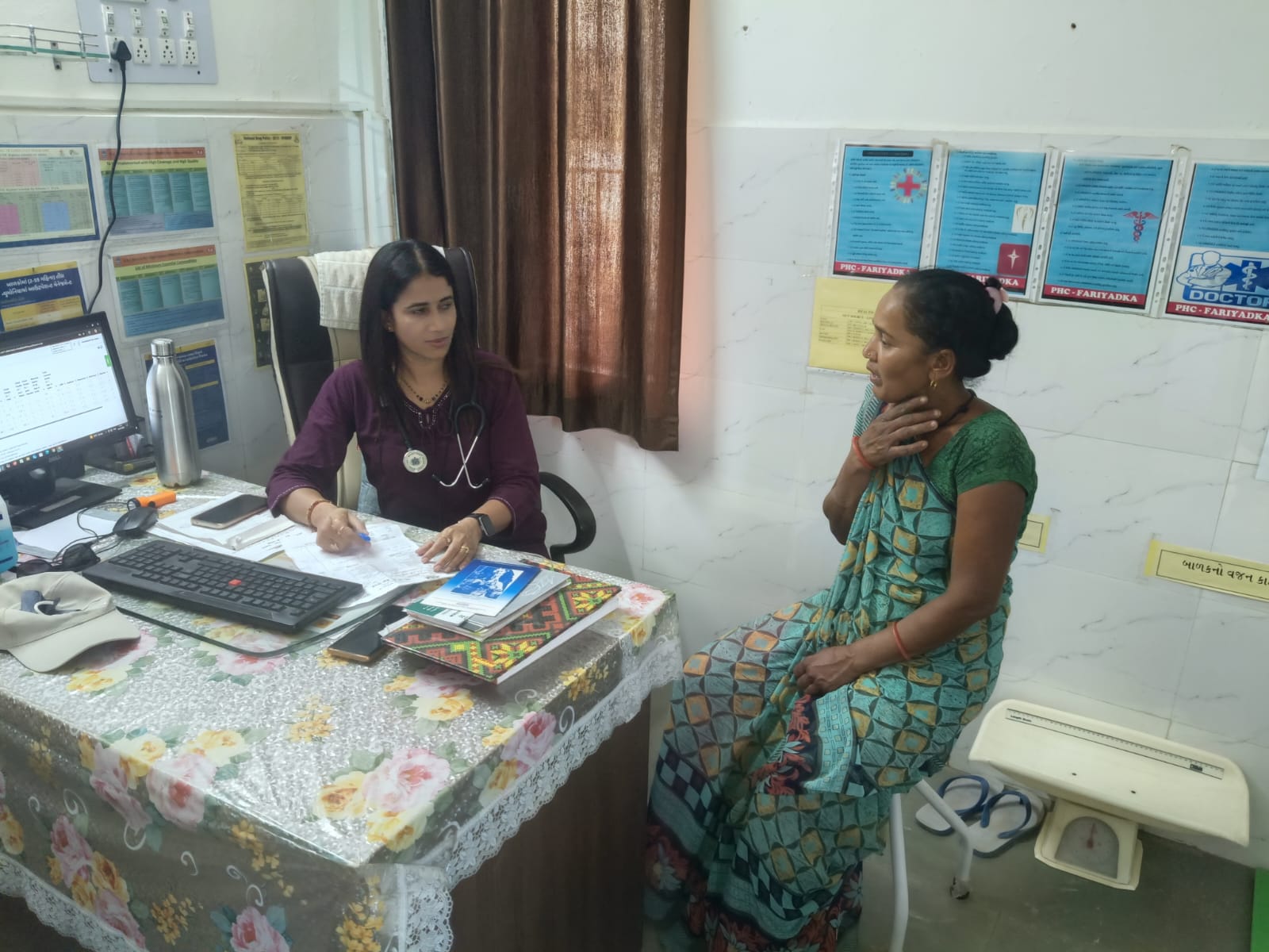 ગામ મોટું હોય તો ઓપીડી 40 થી 45ની રહે છે, અને ગામ નાનું હોય તો 30થી 35ની આસપાસ હોય છે