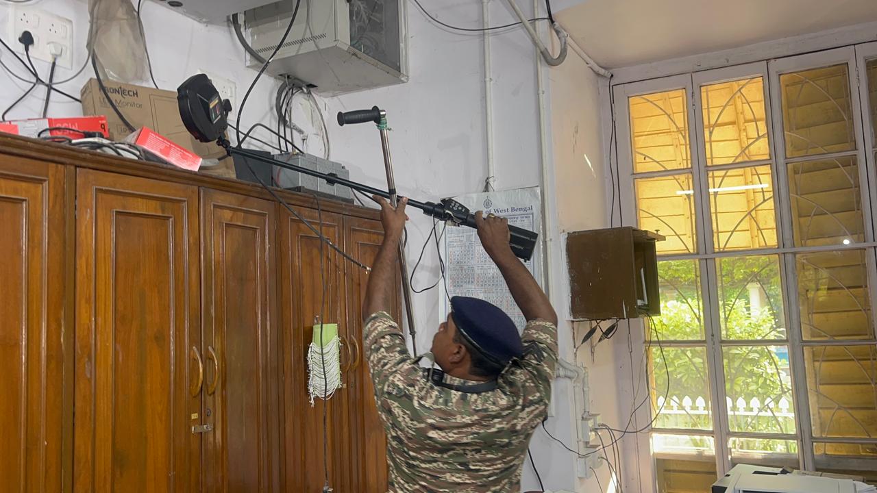 search operation in Raj bhavan