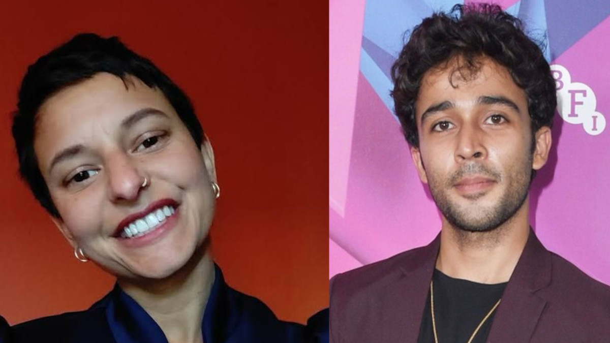 Artist Nadia Freeman and Jahan Kapoor