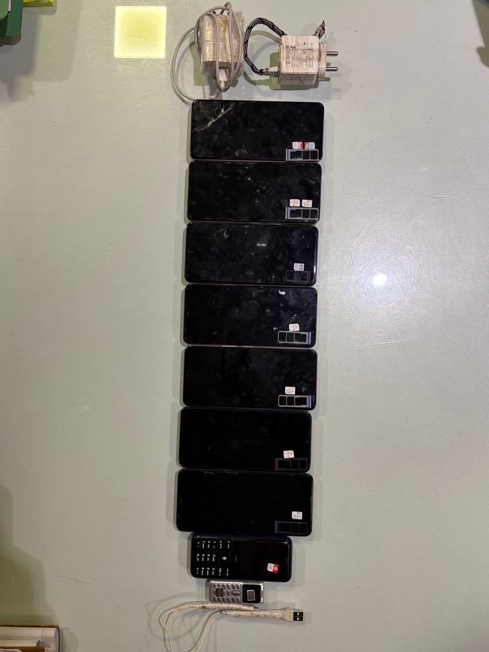 Strict checks conducted in various prisons in the state: Phones, drugs, deadly weapons found