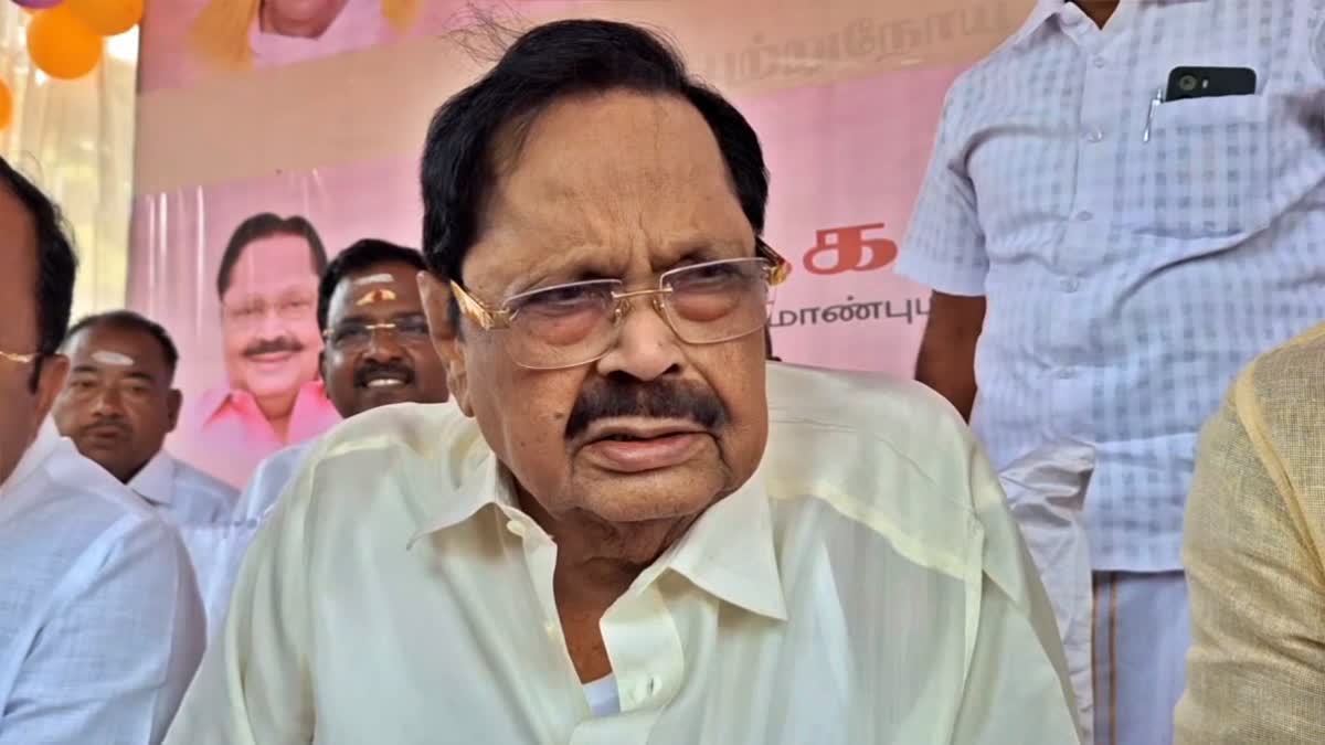 அமைச்சர் துரைமுருகன் மருத்துவமனையில் அனுமதி