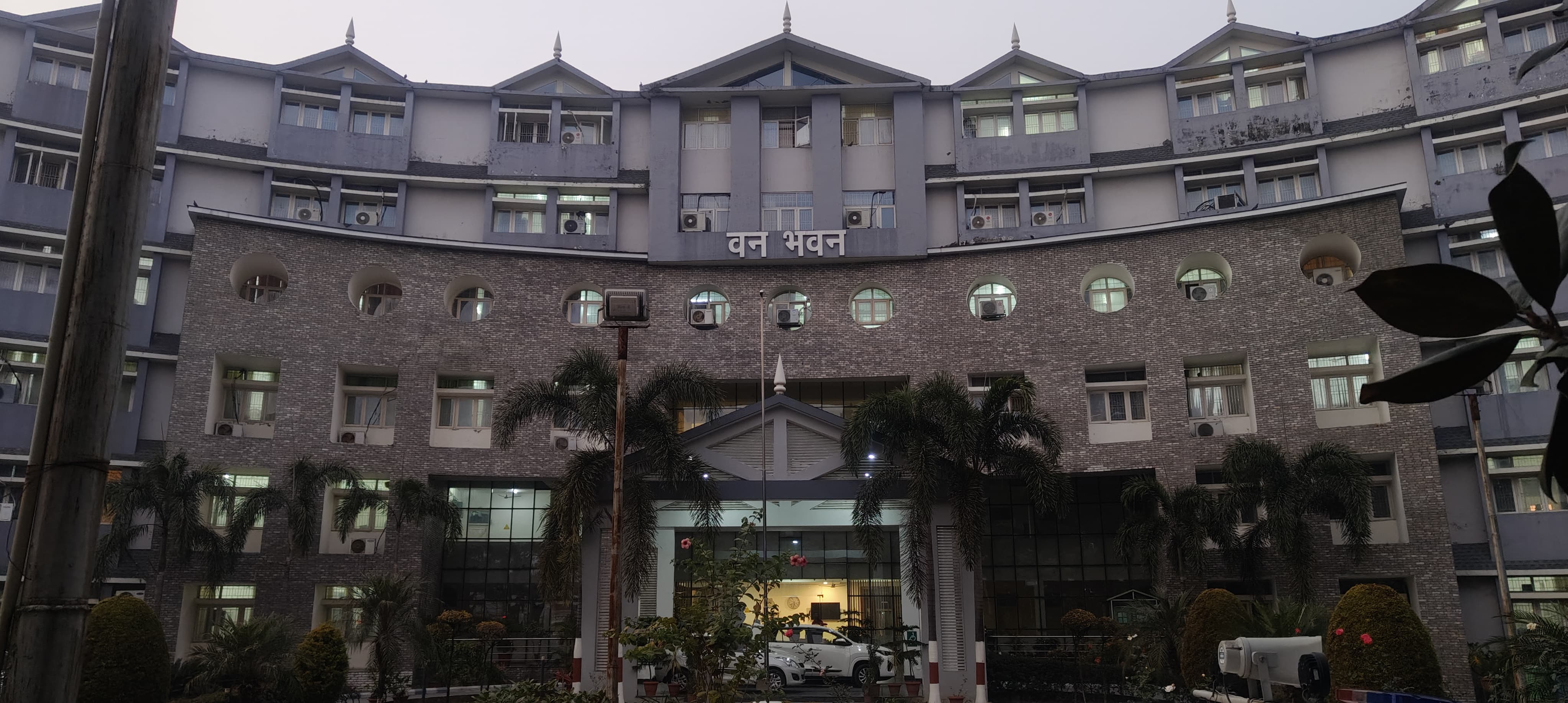 The headquarters of Uttarakhand forest department.