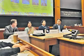 Margadarsi MD Sailaja Kiron Discussion at HBS in America