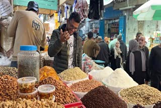 GAZA MARKET AHEAD OF RAMADAN  RAMADAN  HISTORIC ZAWIYA MARKET IN GAZA CITY  GAZA MARKETS REOPENED