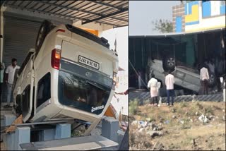 car-crashes-into-hotel-in-raichur