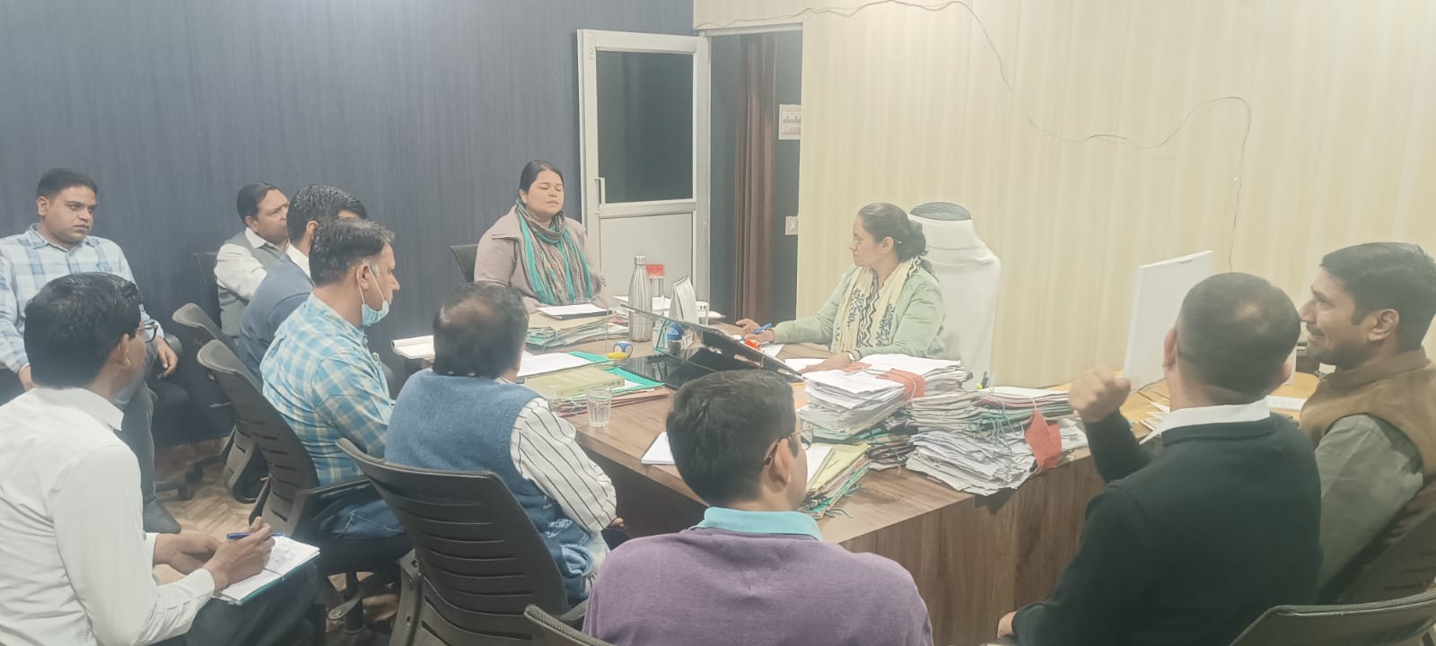 Bhiwadi blast discussed in officials' meeting