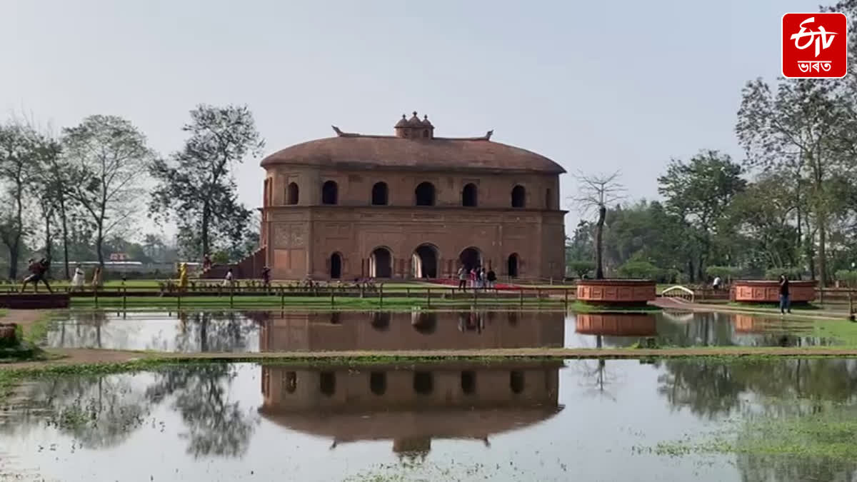 Opposition Leader Debabrata Saikia concerned over the artificial flooding of historic Rangghar