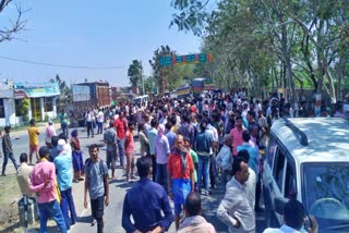 नालंदा में हत्या के बाद सड़क जाम