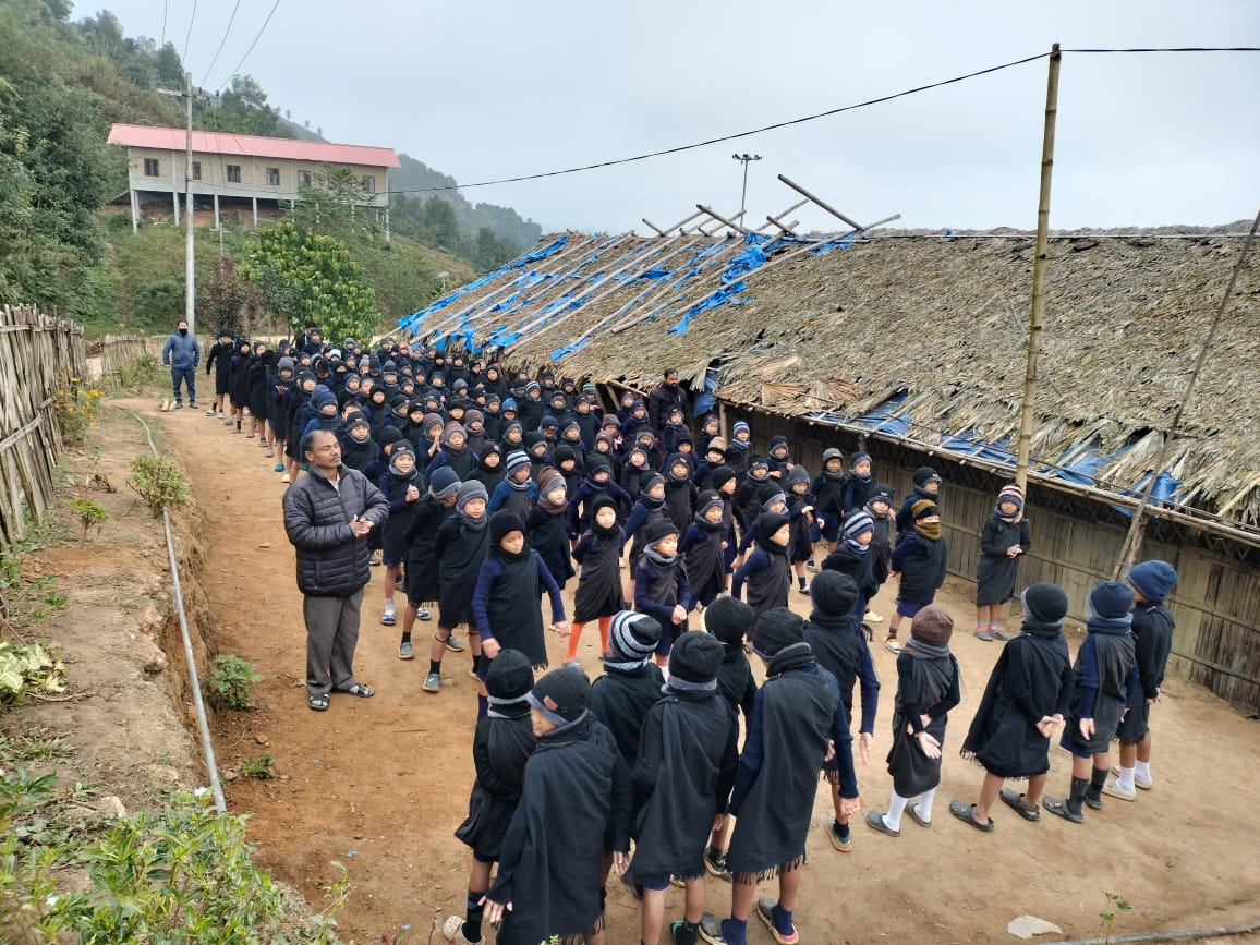 Gurukul, an exceptional school offering traditional education in Arunachal Pradresh