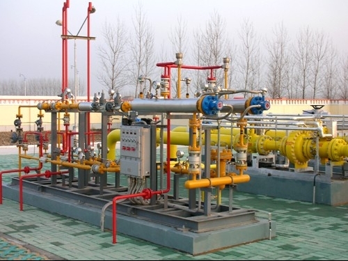 A piped natural gas plant in Haryana