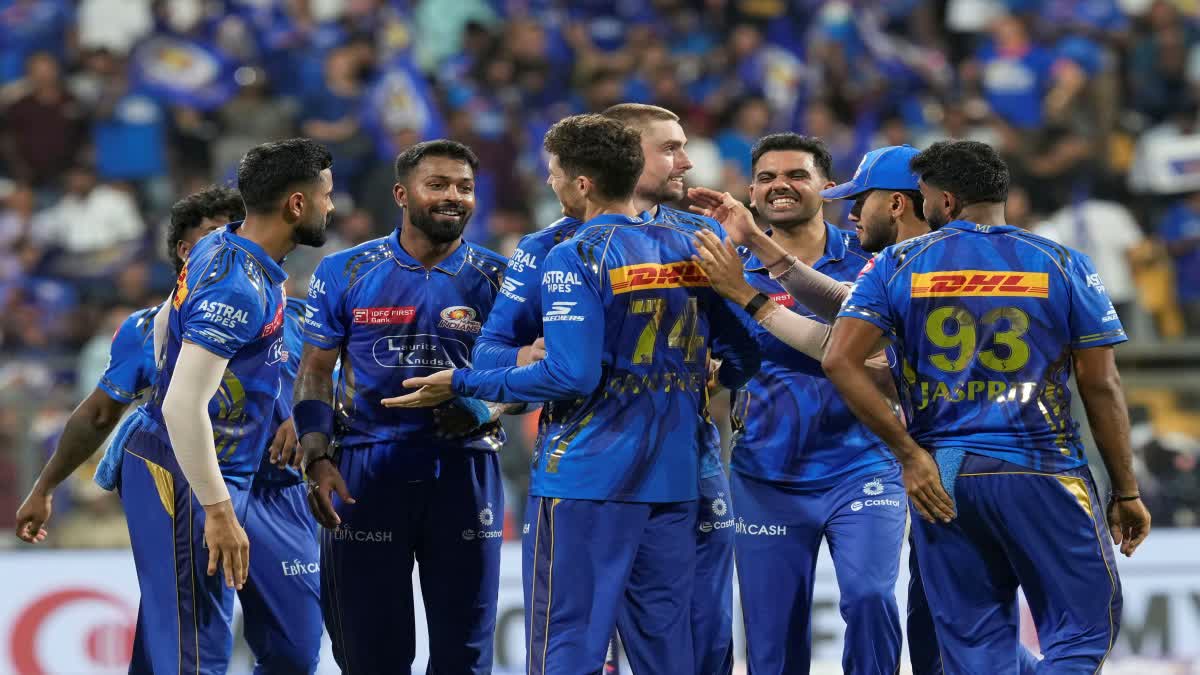 વાનખેડેમાં મુંબઈ ઈન્ડિયન્સની ધાક
