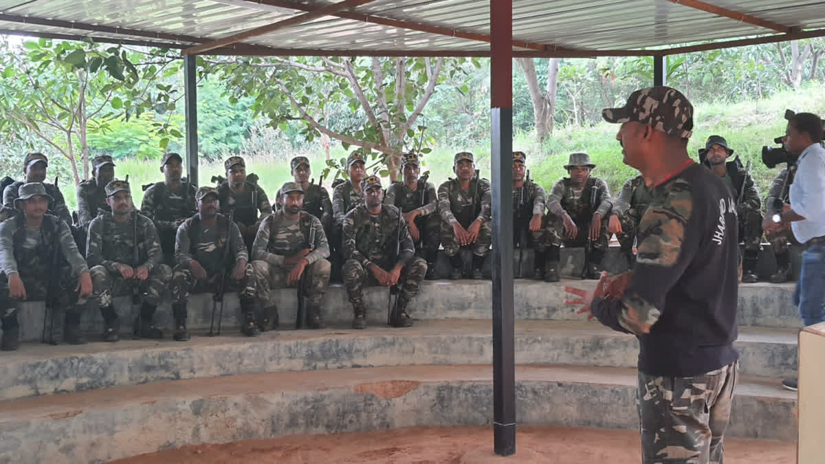The fight against Naxalites in Saranda area of ​​Jharkhand has reached a decisive phase