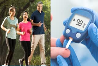 DIABETES  DIABETES CONTROL  BLOOD SUGAR  ವಾಕಿಂಗ್​ನಿಂದ ಮಧುಮೇಹ ನಿಯಂತ್ರಣ