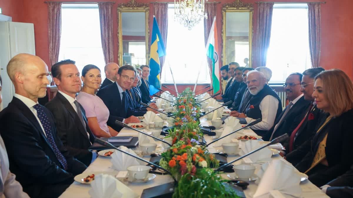 PM Modi thanks Sweden