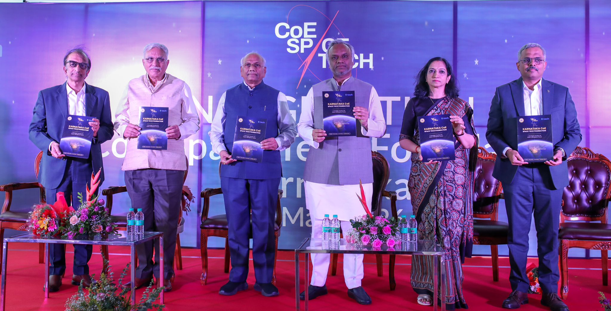 Karnataka's IT/BT Minister Priyank Kharge inaugurated India's first state-level Centre of Excellence (CoE) for Space Technology on May 1, 2026