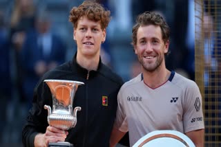 Jannik Sinner won Italian Open beating Casper Ruud
