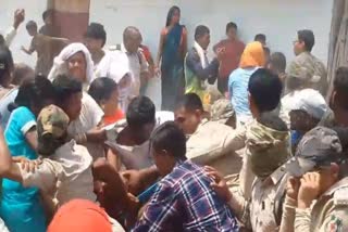 Uproar in Dhamtari