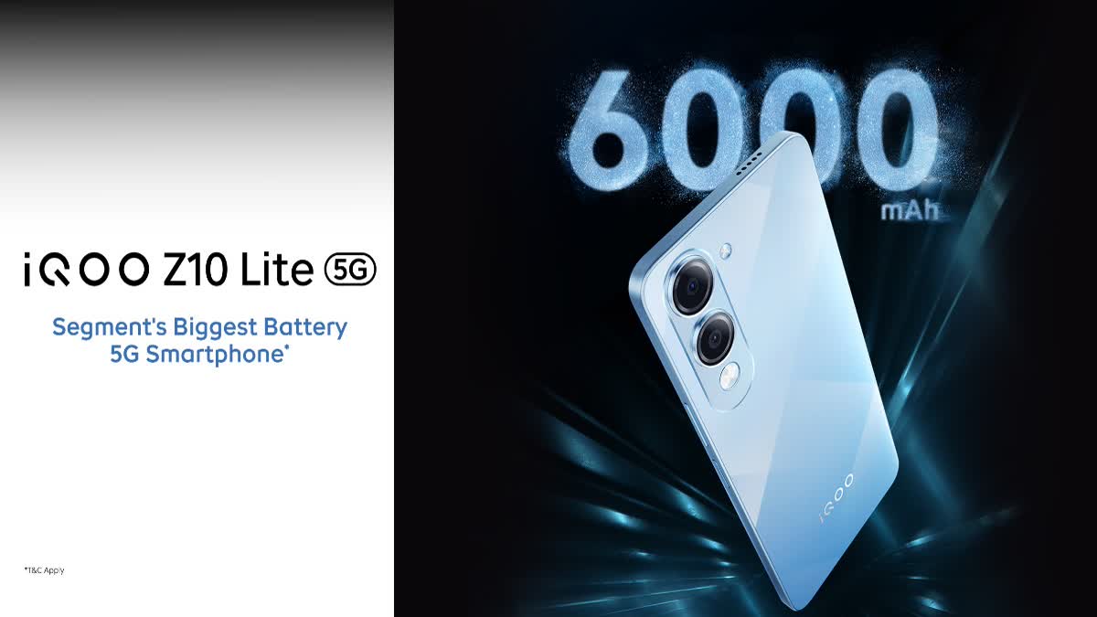 iQOO Z10 Lite 5G With MediaTek Dimensity 6300 SoC, 6,000mAh Battery Launched in India: Price, Specifications