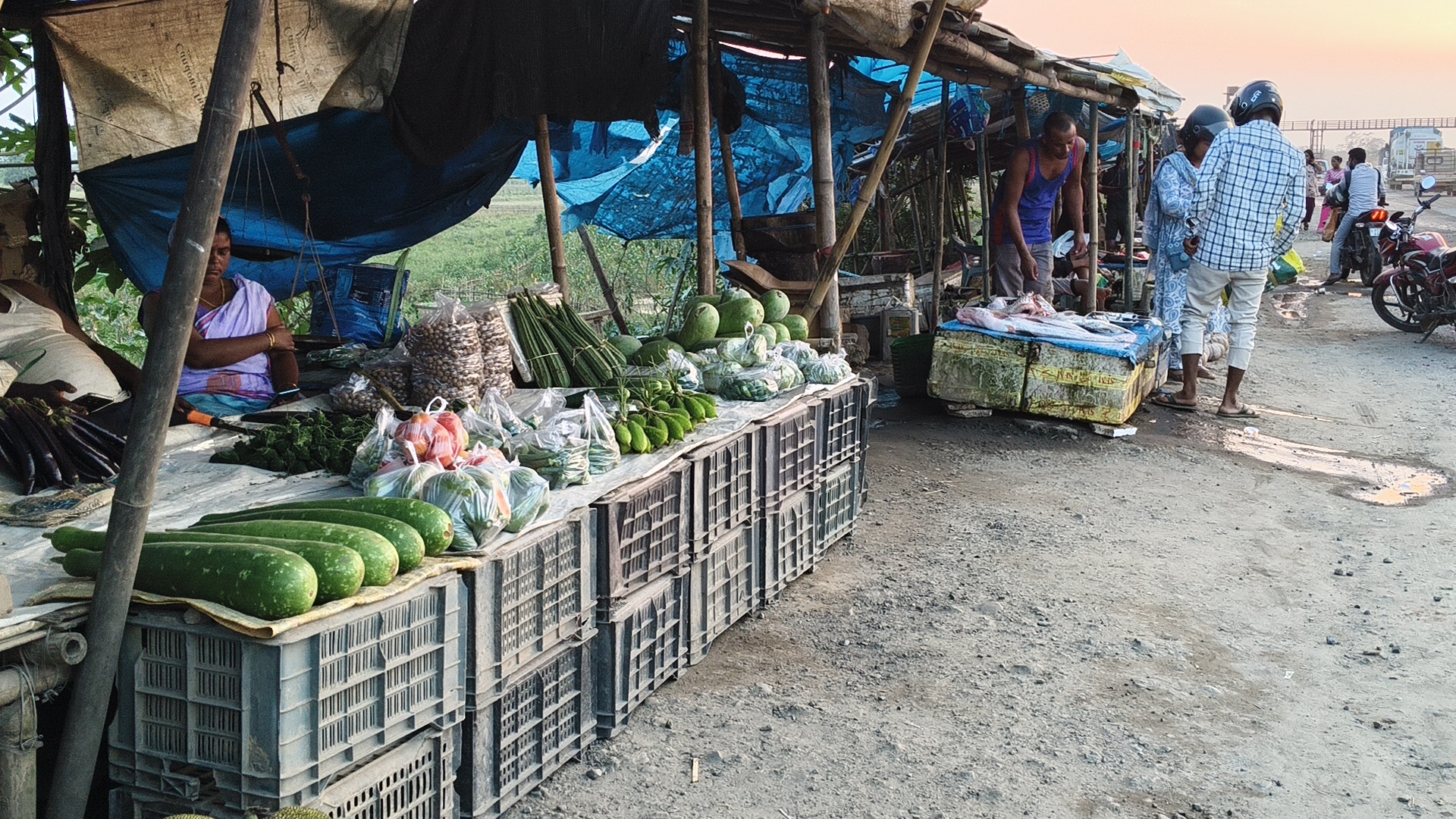 A special report on the famous pumpkin market of Upper Assam