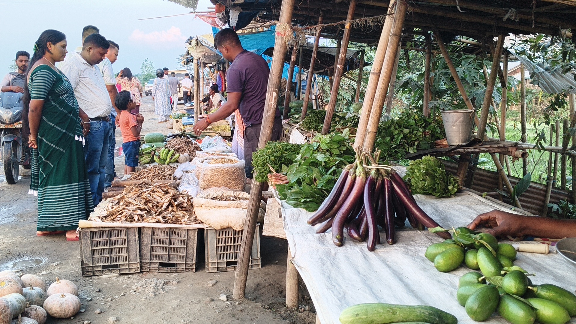 A special report on the famous pumpkin market of Upper Assam